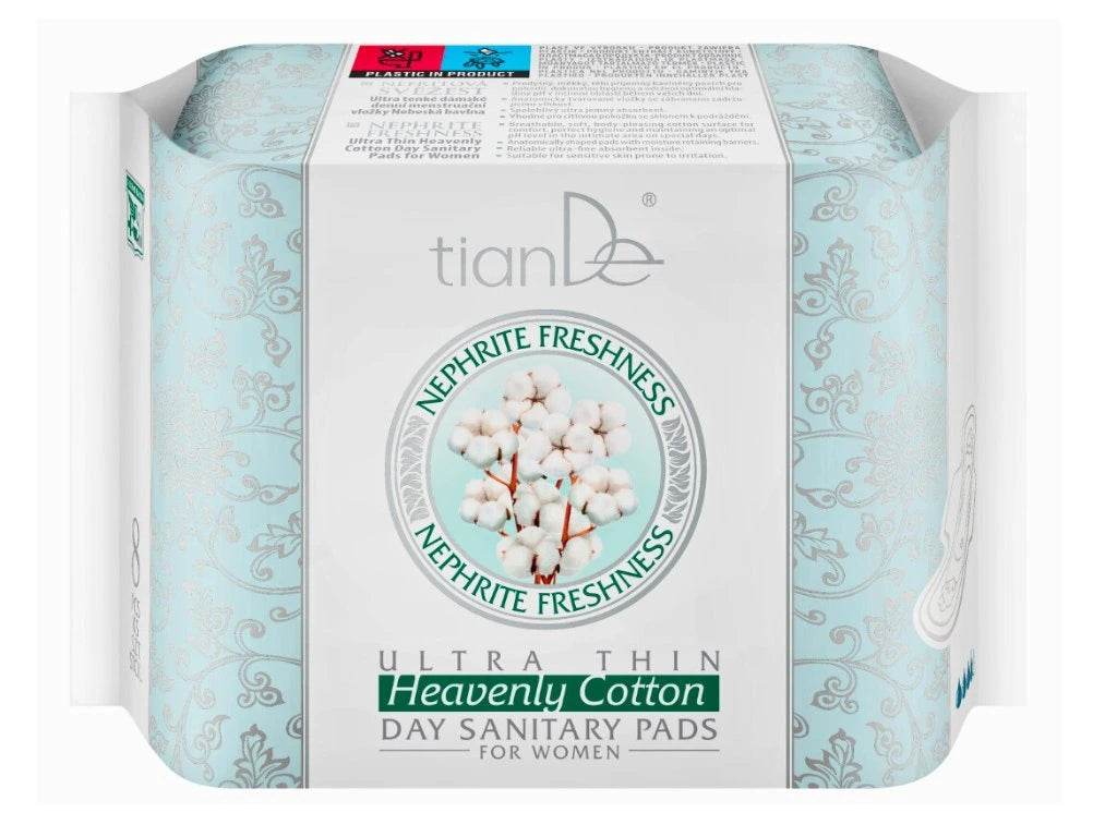 Tiande Ultra Thin Heavenly Cotton Day Sanitary Pads for Women 8pcs