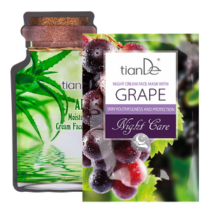 Express-care with grapes and aloe