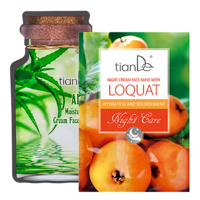 Express care with loquat and aloe