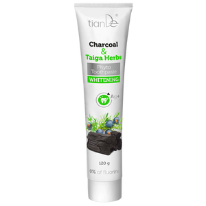 TianDe Charcoal & Taiga Herbs Whitening Phyto Toothpaste