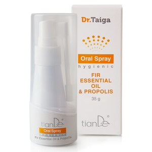 Tiande Fir Essential Oil & Propolis Hygienic Oral Spray 35g