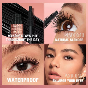 O.TWO.O Waterproof Vegan Long Lasting 5D Black Mascara