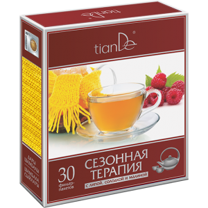 Tiande Phytotea Seasonal Therapy with Lime, Licorice and Raspberry