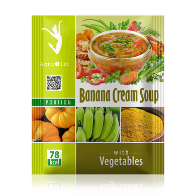 Tiande Banana cream soup with vegetables 25g