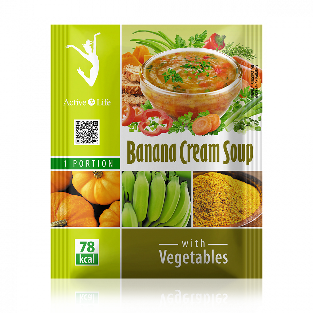 Tiande Banana cream soup with vegetables 25g