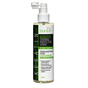 TianDe Keratin Thermo - Protective Spray For Colour- Treated Hair