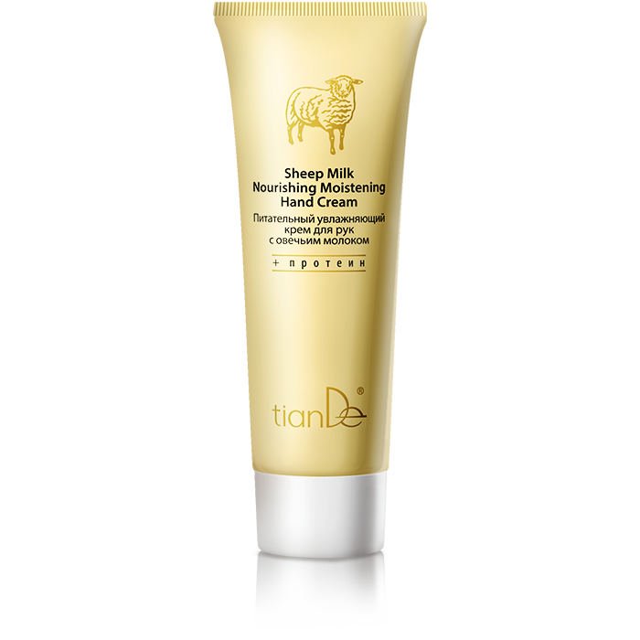 Sheep's milk. Крем для рук TIANDE. Тианде крем для рук с Aloe. TIANDE Milk hand Care Cream. Крем для рук с овечьим молоком.