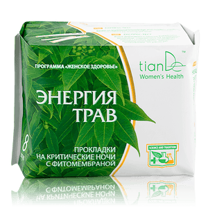 „Herbal Energies“ naktinės fitomembraninės higienos pagalvėlės