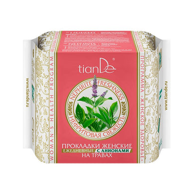 Nephrite Freshness Herb Daily Wkładki higieniczne z anionami, 20 sztuk