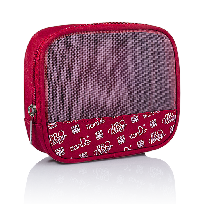 TianDe Cosmetic Bag Red 1pc